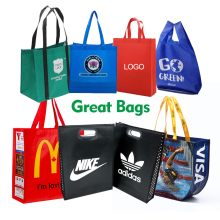 Promotional boutique eco laminated tote shopping bag